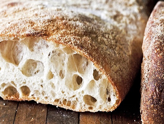 Hvordan laver man italiensk brød "Ciabatta"