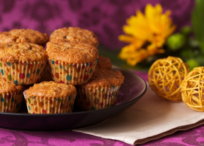 Sådan laver du muffins fra gulerødder