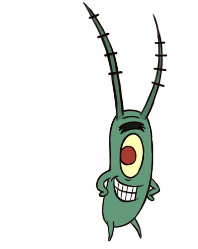 Hvordan man tegner Plankton fra Bobs Svamp