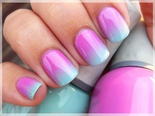 Gradient mode manicure