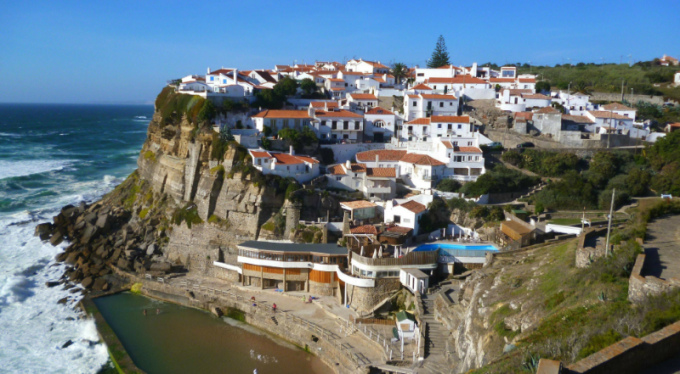 Portugal. Område af Alfama.